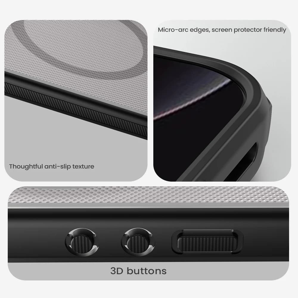 قاب ضدضربه دودی Xiaomi 17 Ultra مارک نیلکین مدل Super Frosted Shield Pro Clear — تصویر ۴