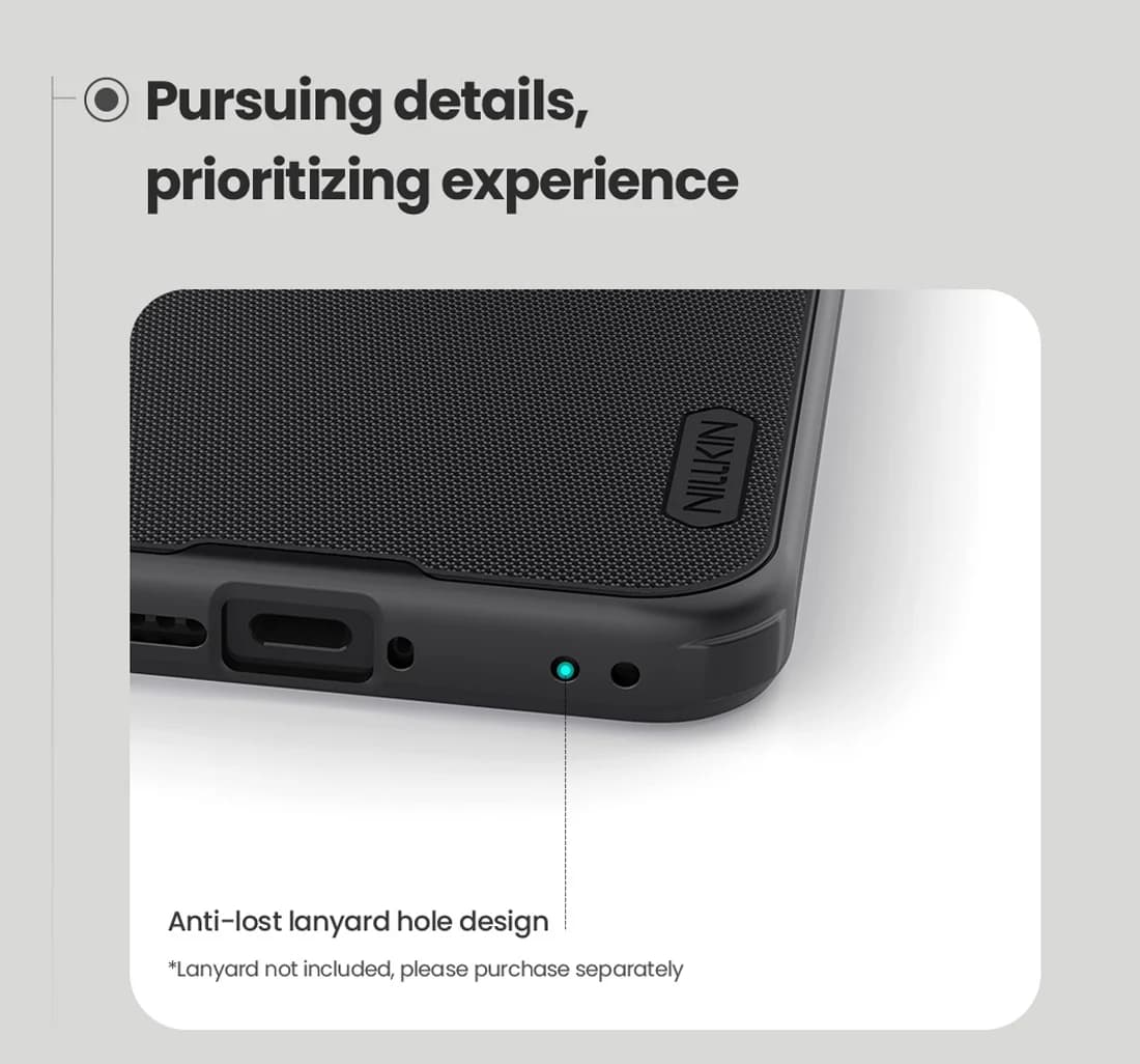 قاب ضدضربه Xiaomi 17 Ultra مارک نیلکین مدل Super Frosted Shield Pro — تصویر ۸