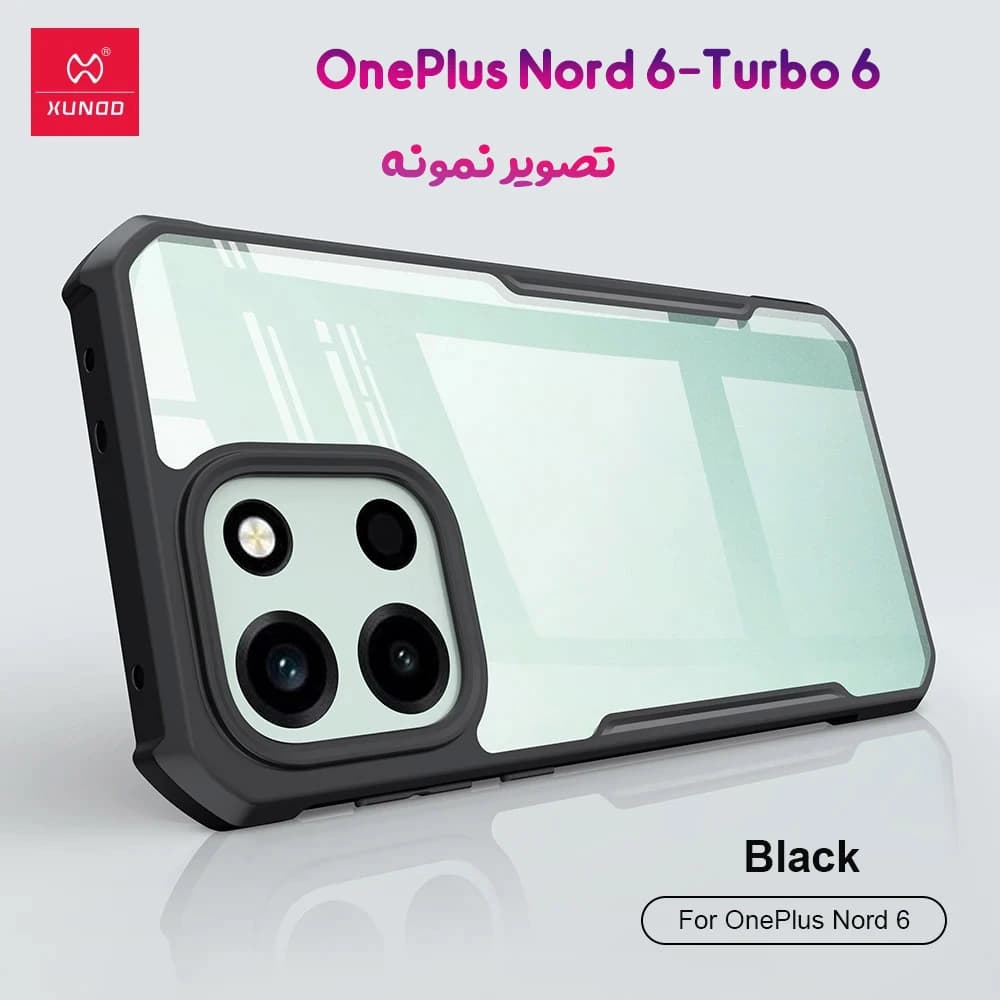 کریستال شیلد شفاف OnePlus Turbo 6 مارک XUNDD سری Beatle — تصویر ۷