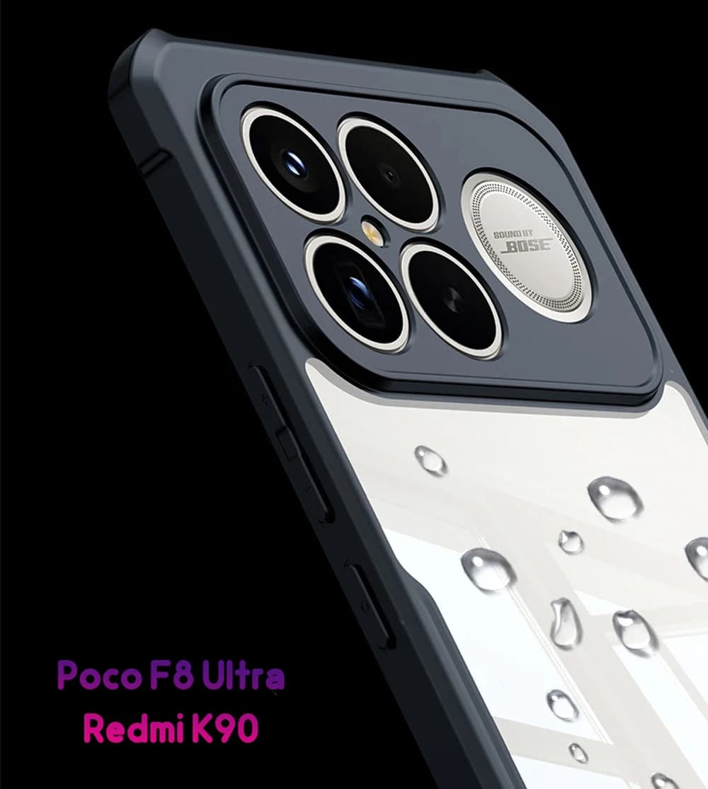 کریستال شیلد شفاف Poco F8 Ultra مارک XUNDD سری Beatle — تصویر ۸