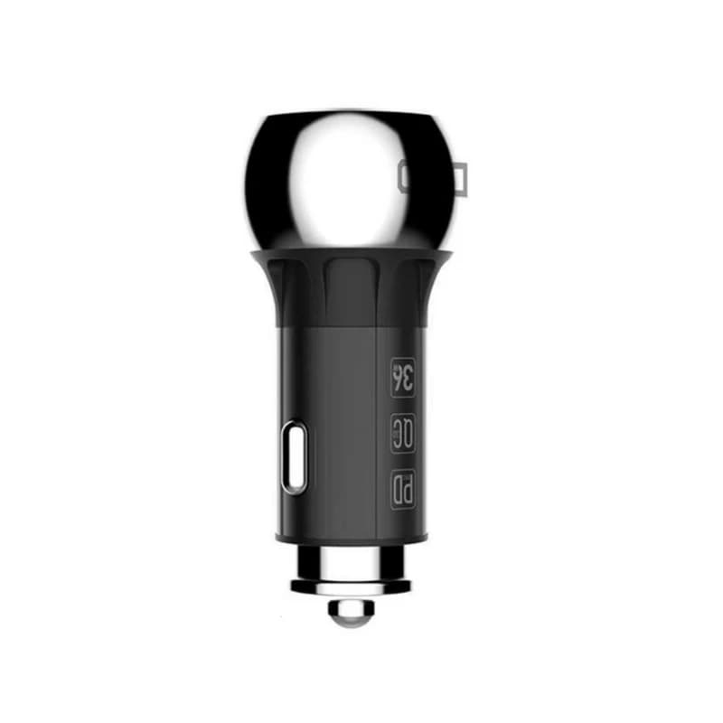 شارژر فندکی الدینیو مدل C1 فست شارژ PD و QC3.0 همراه با کابل تایپ سی — تصویر ۶