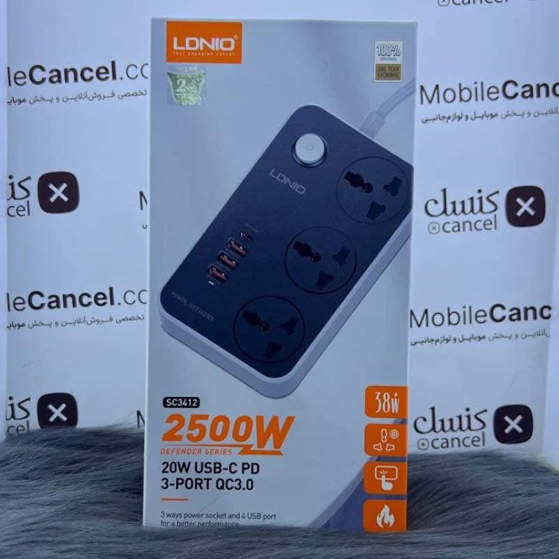 چند راهی برق الدینیو مدل SC3412 — تصویر ۷