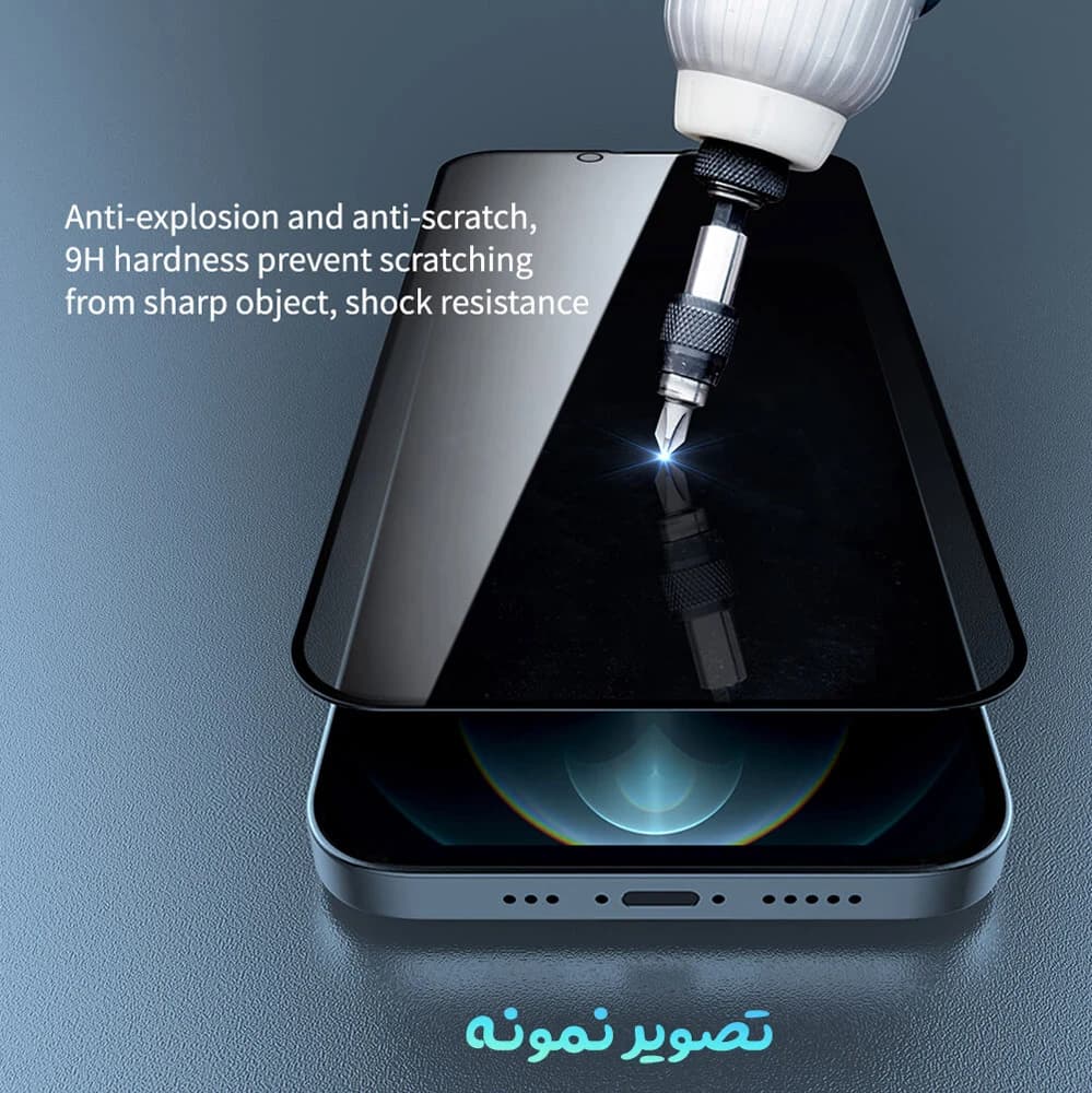 گلس حریم شخصی iPhone 13 Pro Max مارک Monkey — تصویر ۶