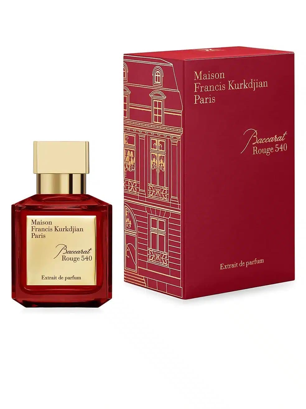 عطر زنانه و مردانه مزون فرانسیس کاردجان باکارات رژ MAISON FRANCIS KURKDJIAN BACCARAT ROUGE 540 EDP FOR WOMEN AND MEN
