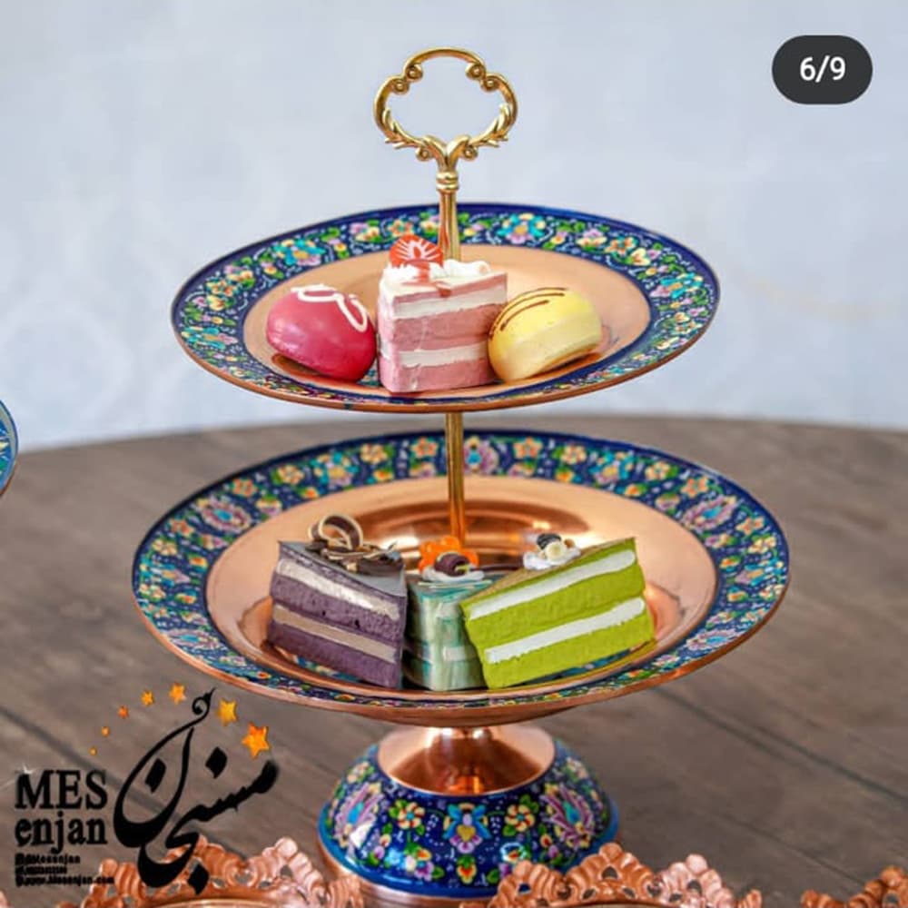 شیرینی دو طبقه مس پرداز — تصویر ۵