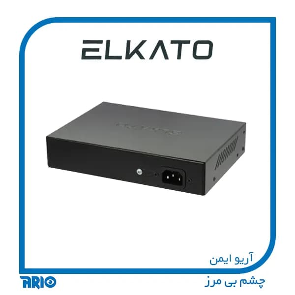 سوییچ شبکه 8 پورت EL-1SB0820GP-120W ELKATO — تصویر ۸