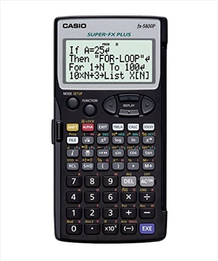 ماشین حساب FX-5800 کاسیو