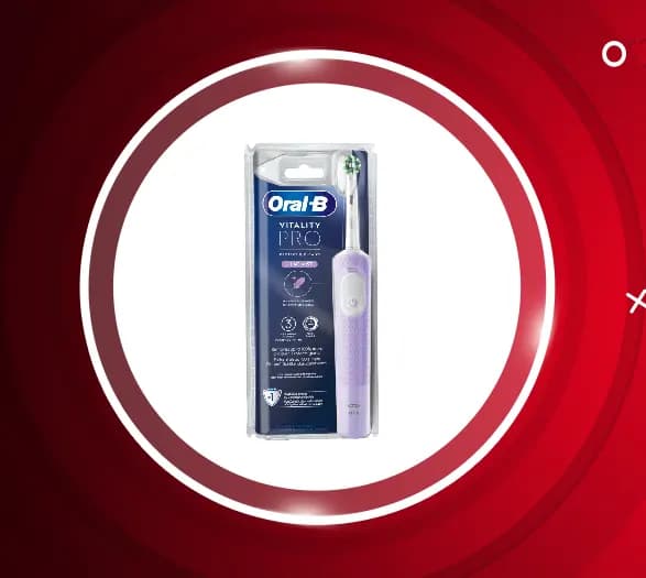 مسواک برقی اورال بی سه حالت رنگ بنفشOral-B VITALITY PRO — تصویر ۷