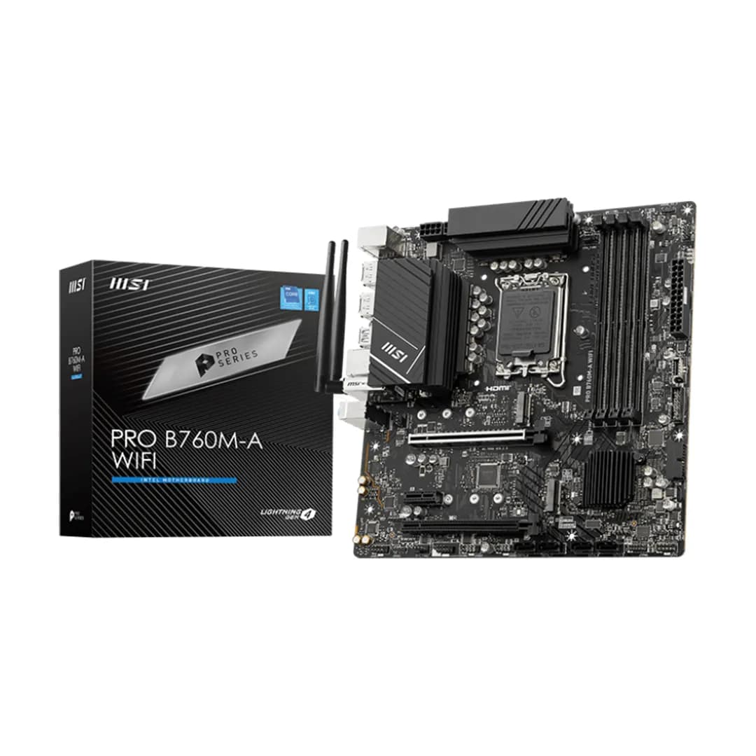 مادربرد ام اس آی MSI Pro B760M-A Wifi DDR5