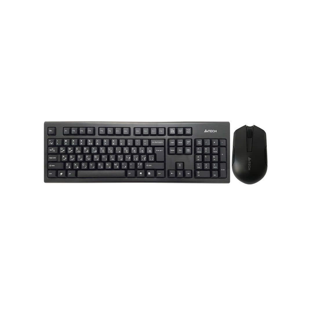 ست ماوس و کیبورد بی سیم ای فورتک مدل A4TECH 3000N
