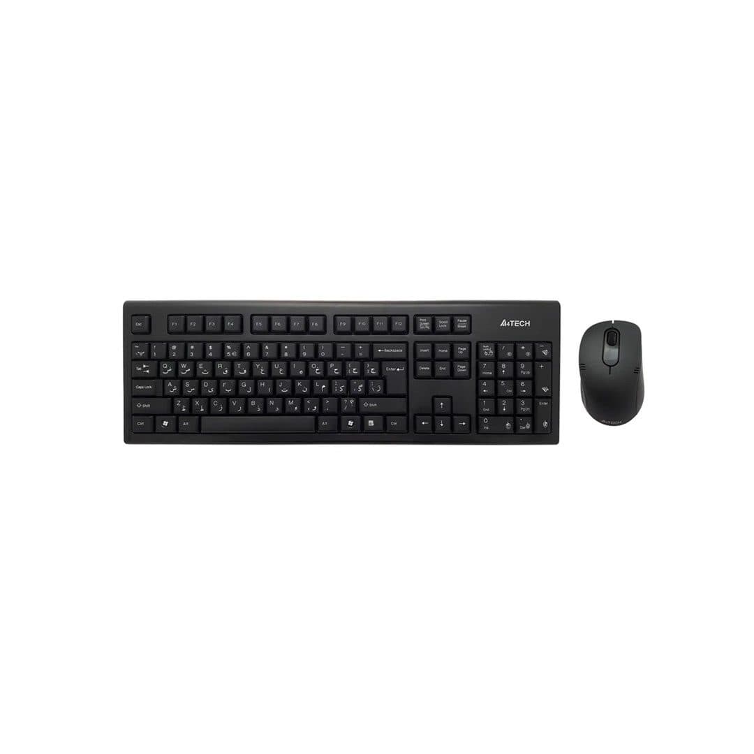 کیبورد و ماوس بی سیم ای فورتک مدل A4tech 7100N Wireless
