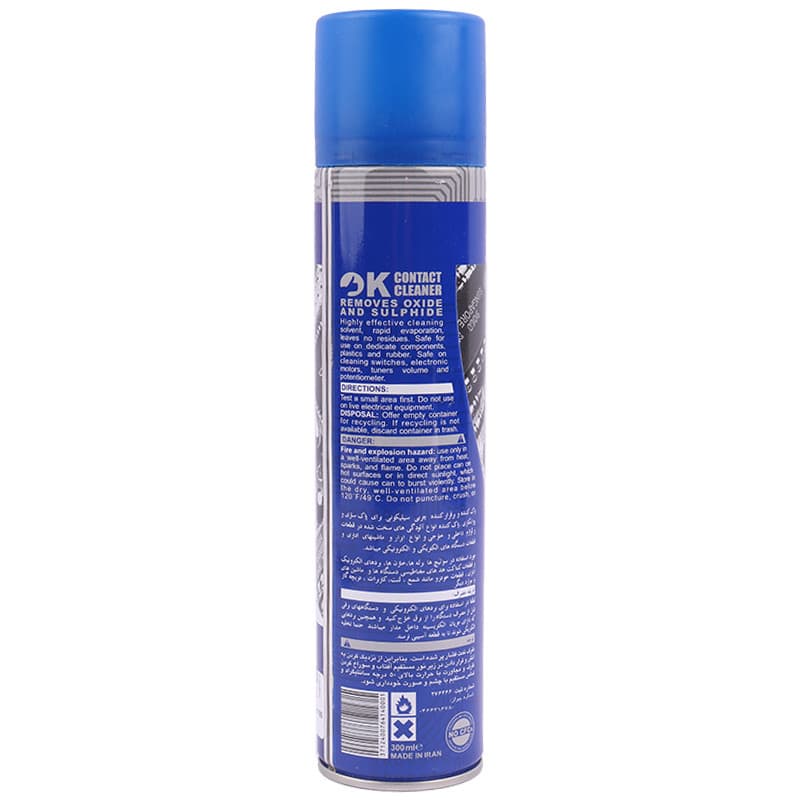 اسپری چرب کنتاکت شوی OK 60 300ml — تصویر ۳