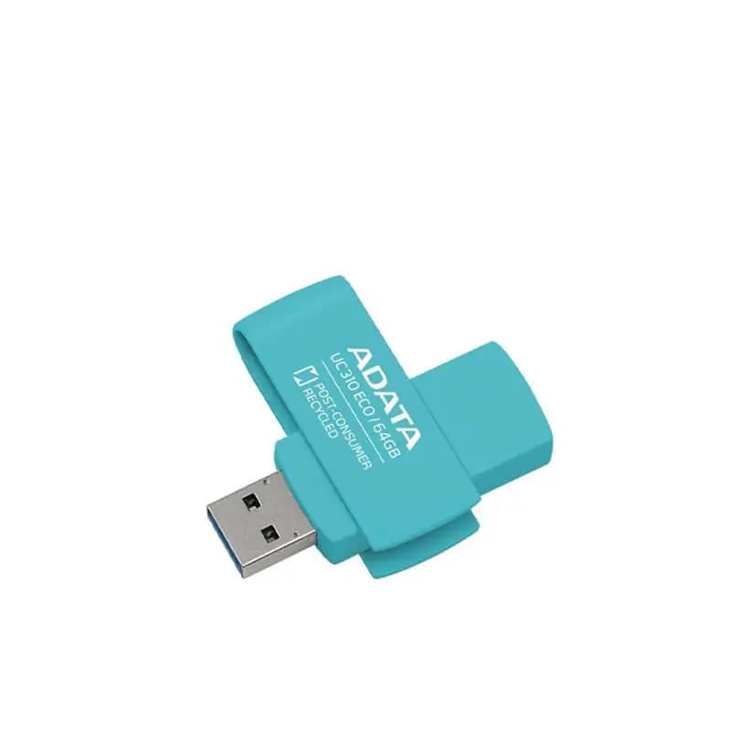 فلش 64 گیگ ای دیتا ADATA UC310 ECO USB 3.2 — تصویر ۶