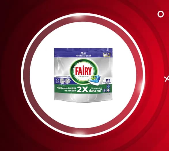 قرص ظرفشویی فیری اورجینال بسته 115 عددیFAIRY ORIGINAL — تصویر ۸