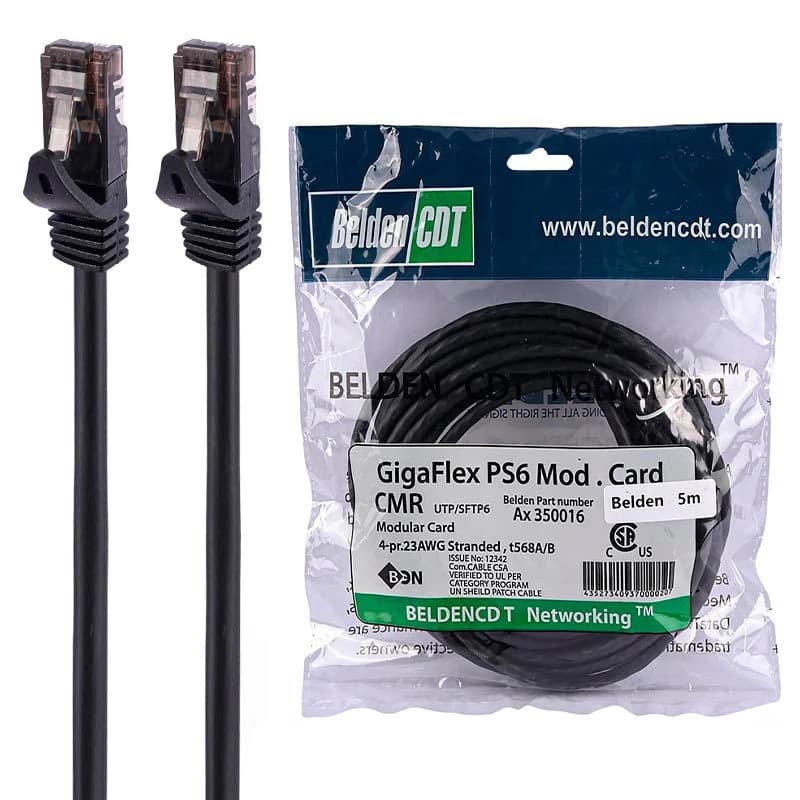 کابل شبکه Cat6 بلدن طول 5 متر — تصویر ۶