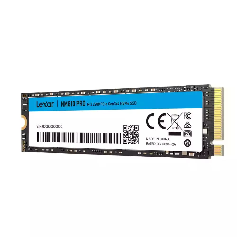 اس اس دی اینترنال M.2 لکسار مدل LEXAR NM610 PRO NVMe GEN3 ظرفیت 500 گیگ — تصویر ۳