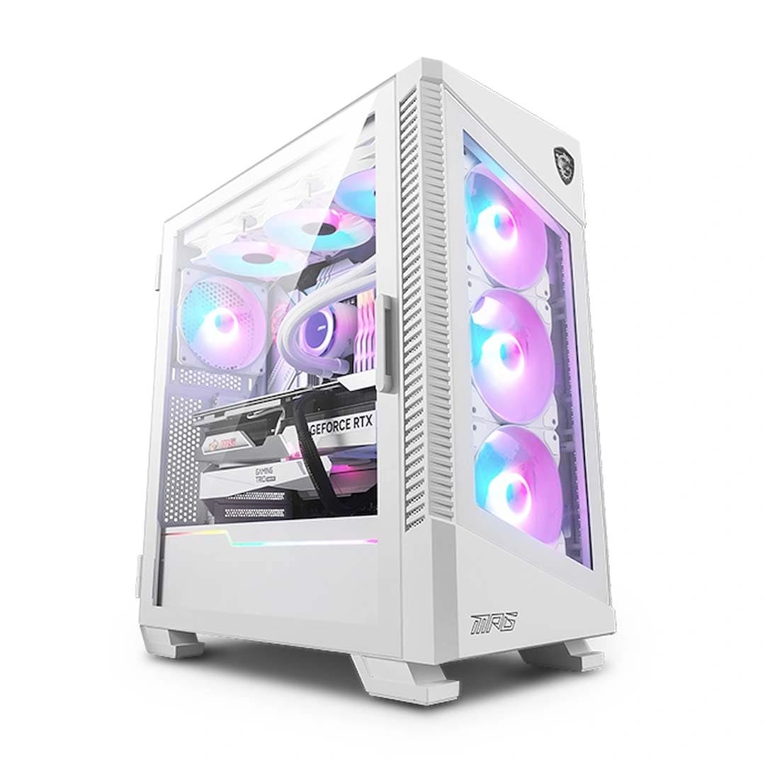 کیس کامپیوتر ام اس آی MSI Velox 100R White
