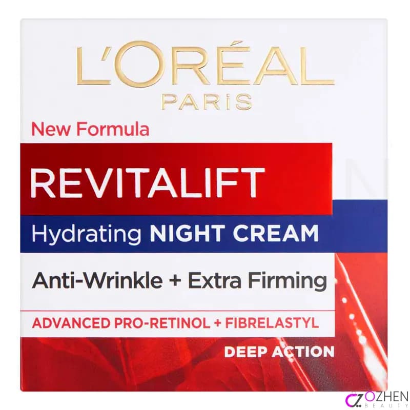کرم آبرسان و ضد چروک شب لورال50میلLOREAL REVITALIFT — تصویر ۸