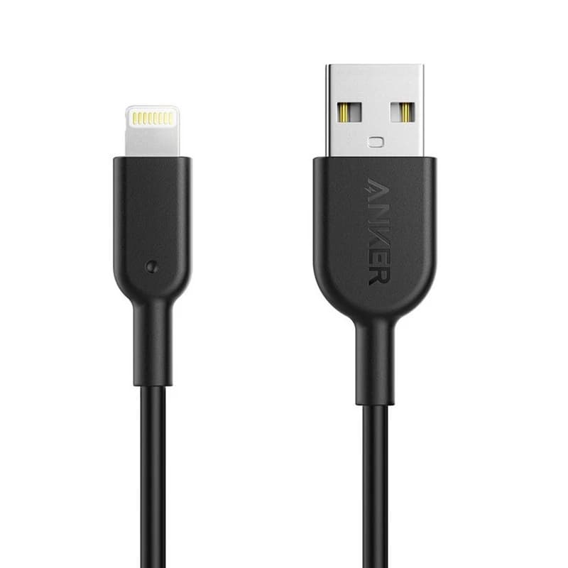 کابل تبدیل USB به لایتنینگ انکر مدل ANKER A8432 طول 90 سانت
