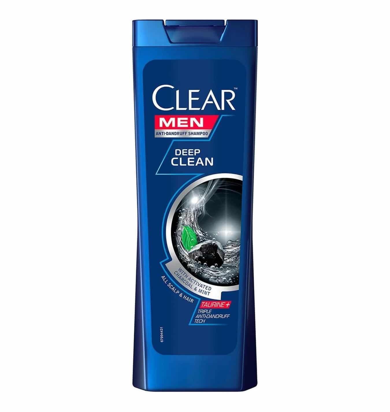 شامپو کلیر اروپایی400میل ذغالی مدلCLEAR DEEP CLEAN