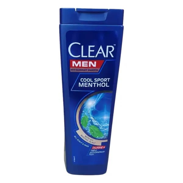 شامپو کلیر اروپایی400میل نعناعی مدلCLEAR COOL SPORT MENTHOL — تصویر ۸
