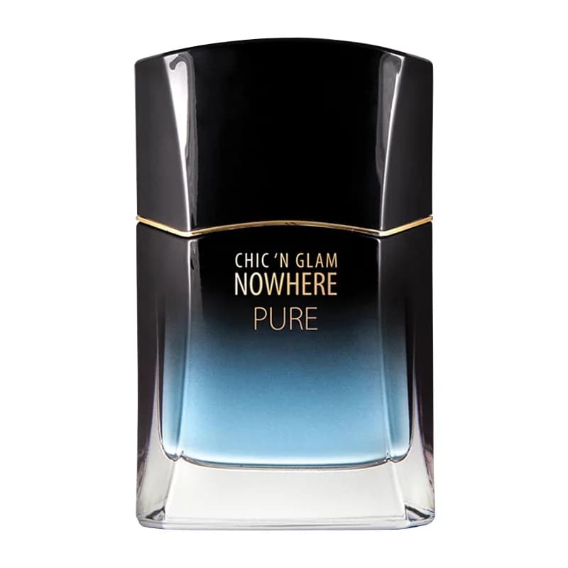 ادکلن مردانه لاکچری CHIC IN GLAMرایحه100NOWHERE PUREمیل