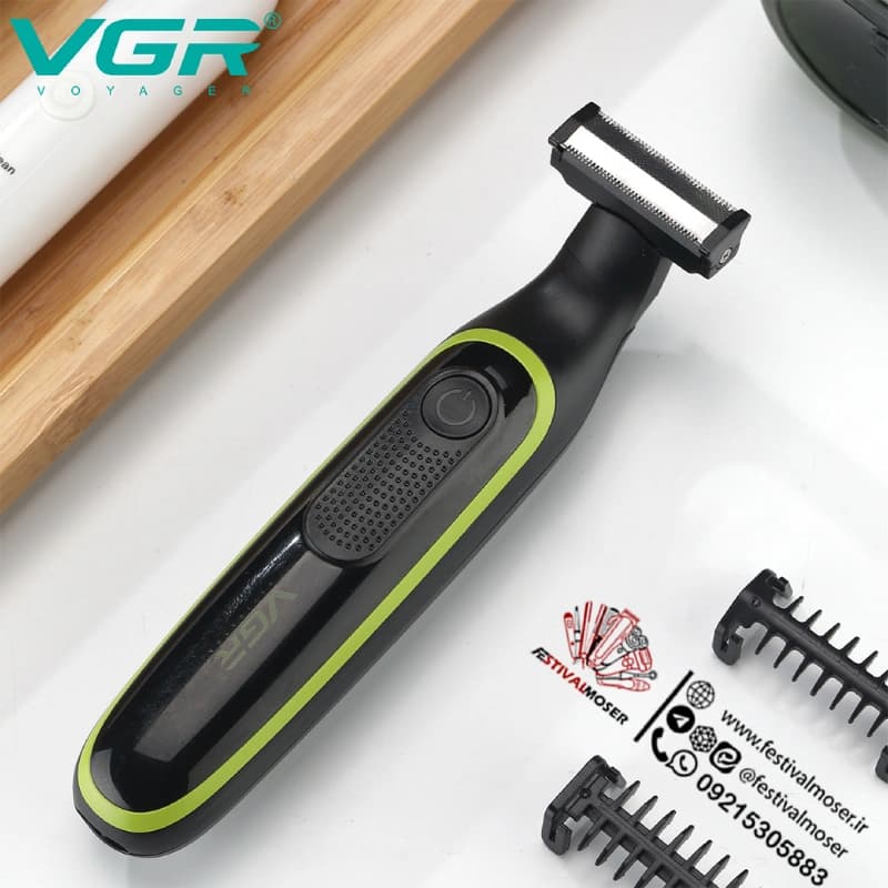 ماشین اصلاح بدن و بادی گروم وی جی آر مدل V-017 — تصویر ۳