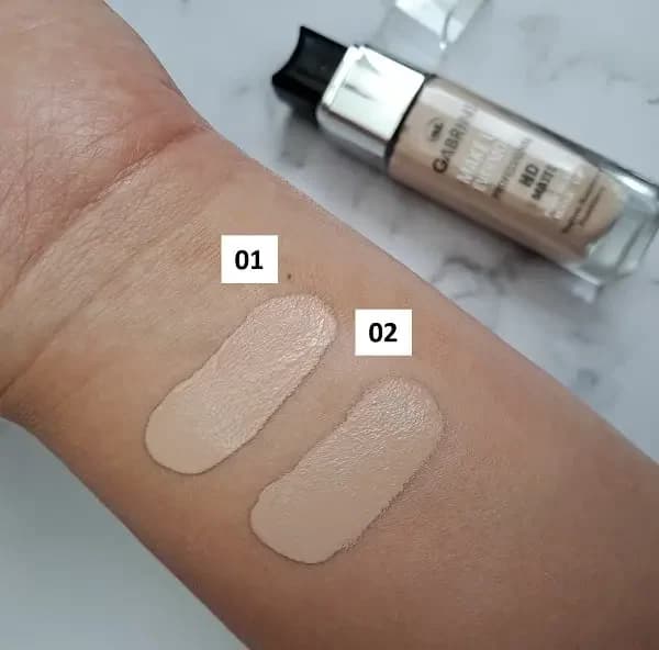 کرم پودر مات گابرینی مدل HD Matte — تصویر ۷