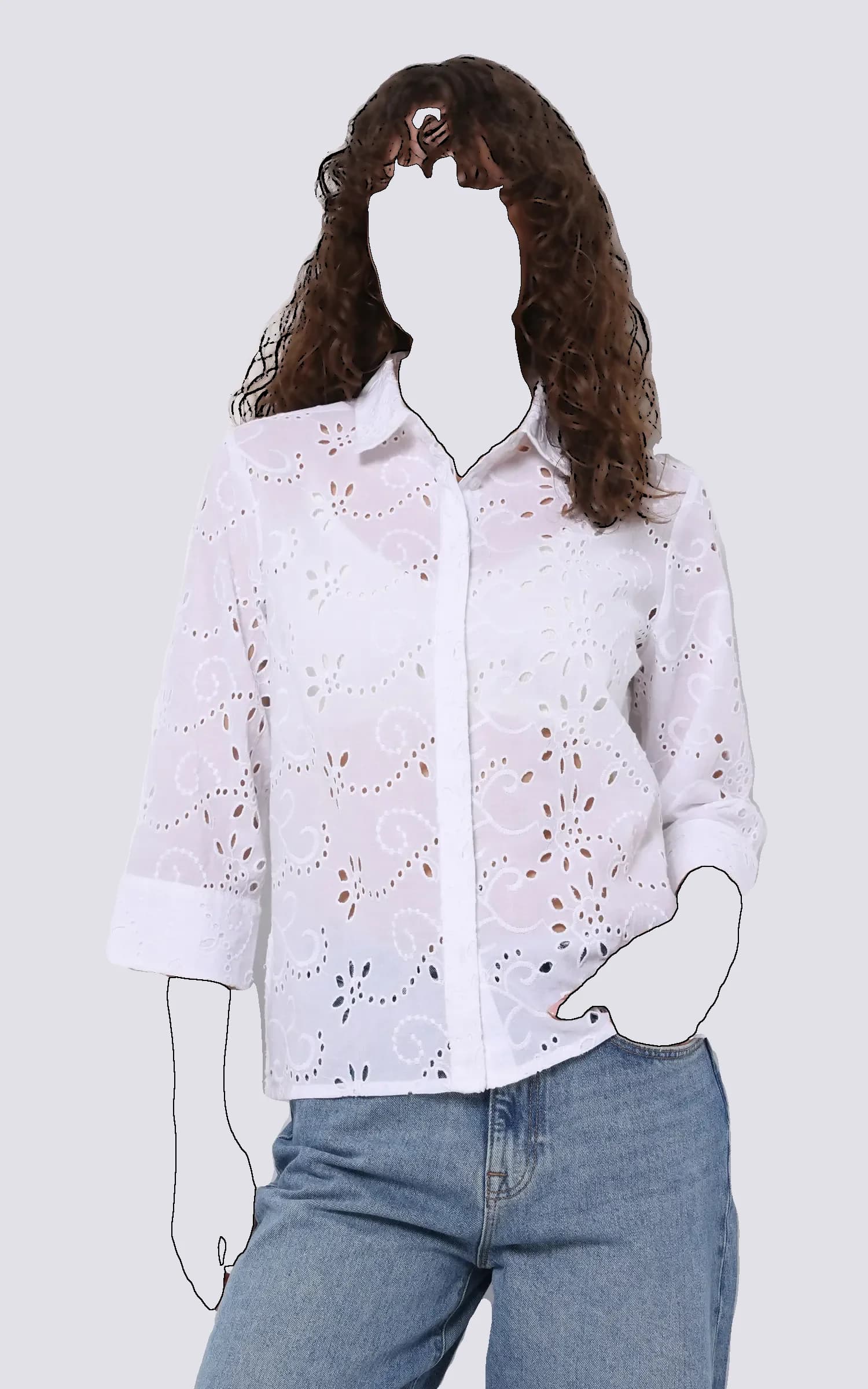 شومیز زنانه Colin’s کد CL1074627 — تصویر ۲