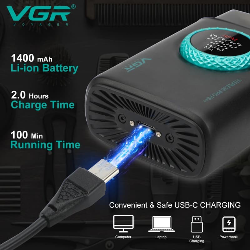 شیور غلتکی وی جی آر مدل V-377 — تصویر ۷