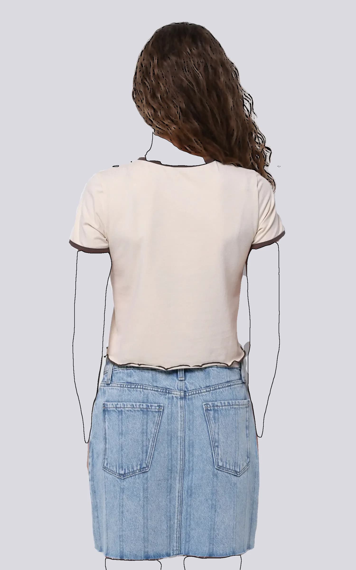 تیشرت زنانه Colin’s کد CL1073159 — تصویر ۱۱