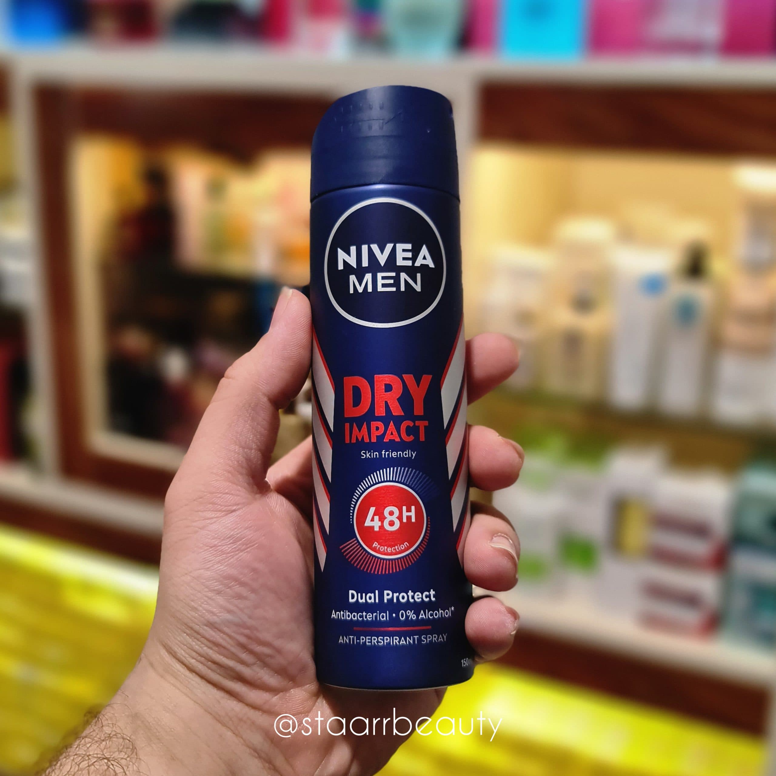 اسپری ضد تعریق مردانه نیوآ مدل dry impact