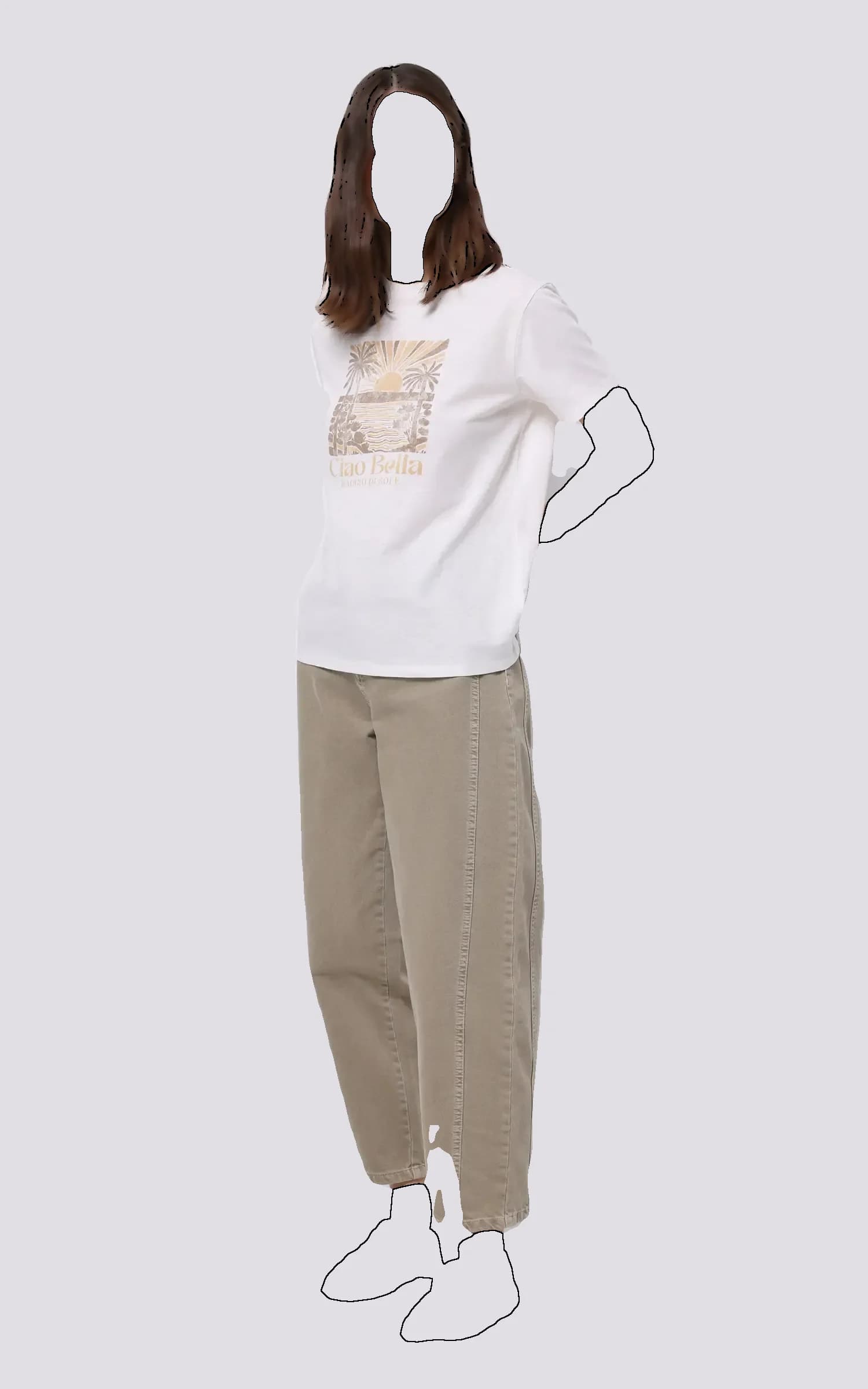 تیشرت زنانه Colin’s کد CL1074318 — تصویر ۹