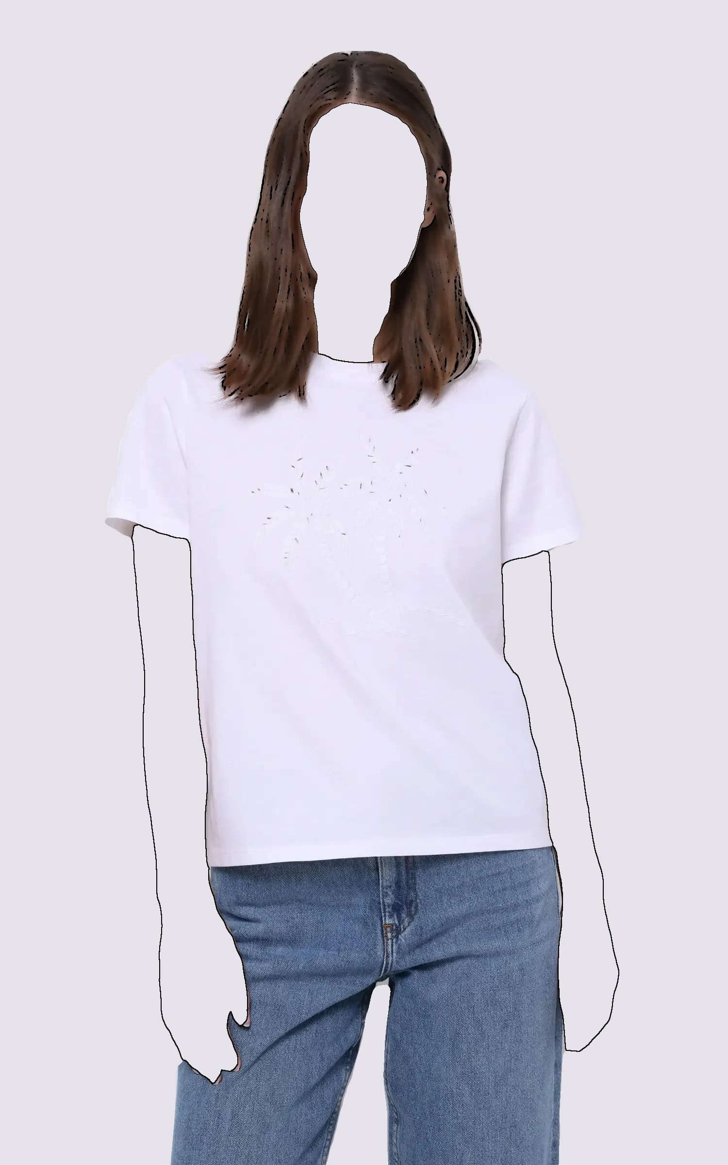 تیشرت زنانه Colin’s کد CL1074234 — تصویر ۲