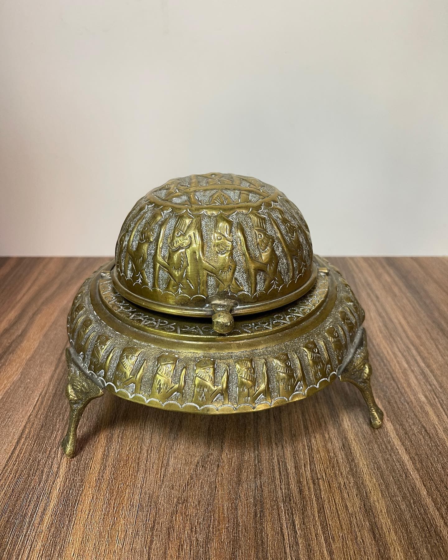 قندان / شکلات خوری برنجی قدیمی