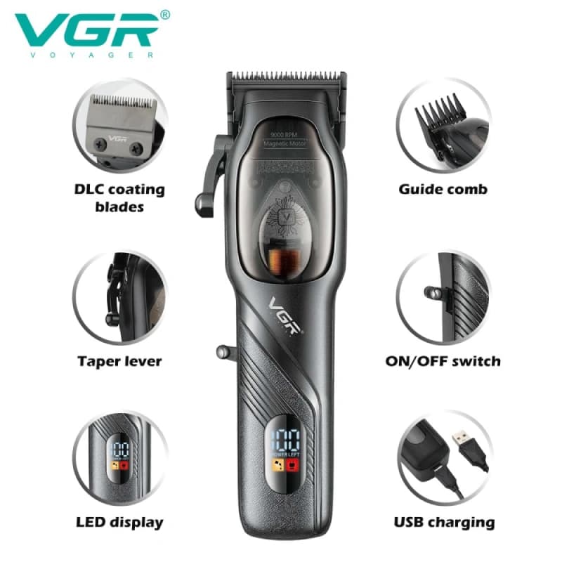ماشین اصلاح سر و صورت وی جی آر مدل V-269 — تصویر ۴