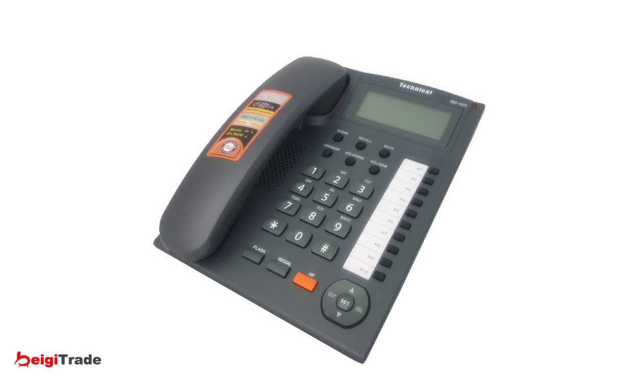 تلفن تکنیکال مدل TEC-1072 — تصویر ۱۰