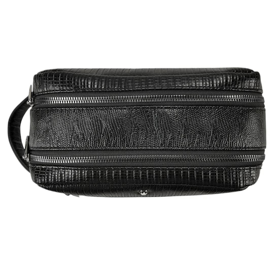 کیف دستی چرمی دو زیپ Mont Blanc مدل MB30446-Plus — تصویر ۵