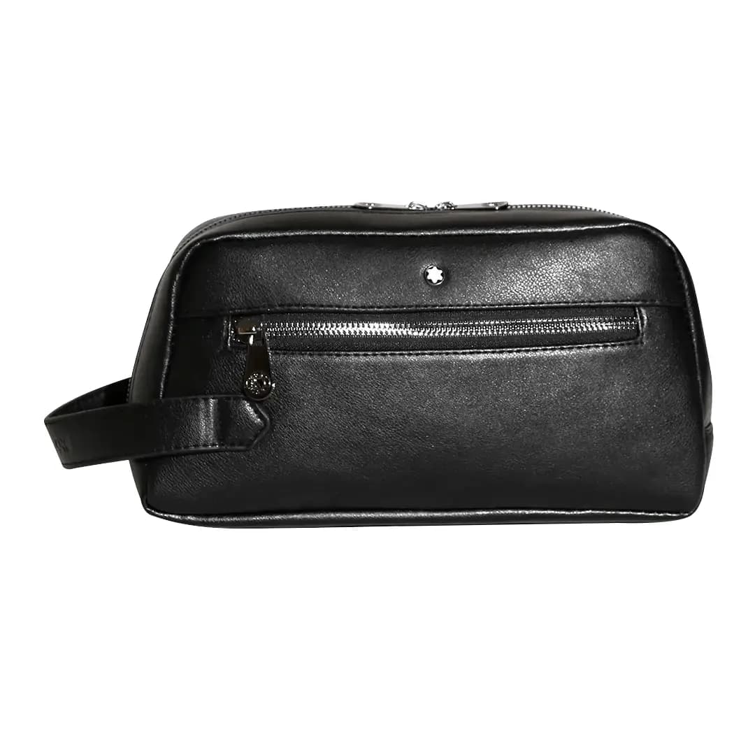 کیف دستی چرمی تک زیپ Mont Blanc مدل MB30443
