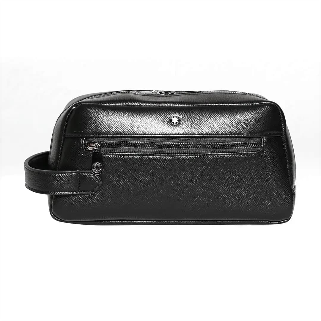کیف دستی چرمی تک زیپ Mont Blanc مدل MB30441 — تصویر ۲