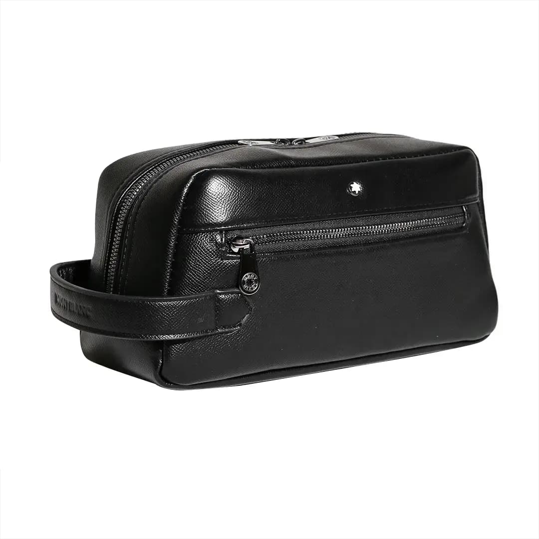 کیف دستی چرمی تک زیپ Mont Blanc مدل MB30441 — تصویر ۳