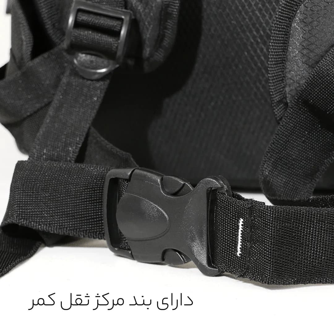 کوله پشتی سفری 40 لیتری مایسا مدل Adventure-My3802 — تصویر ۷