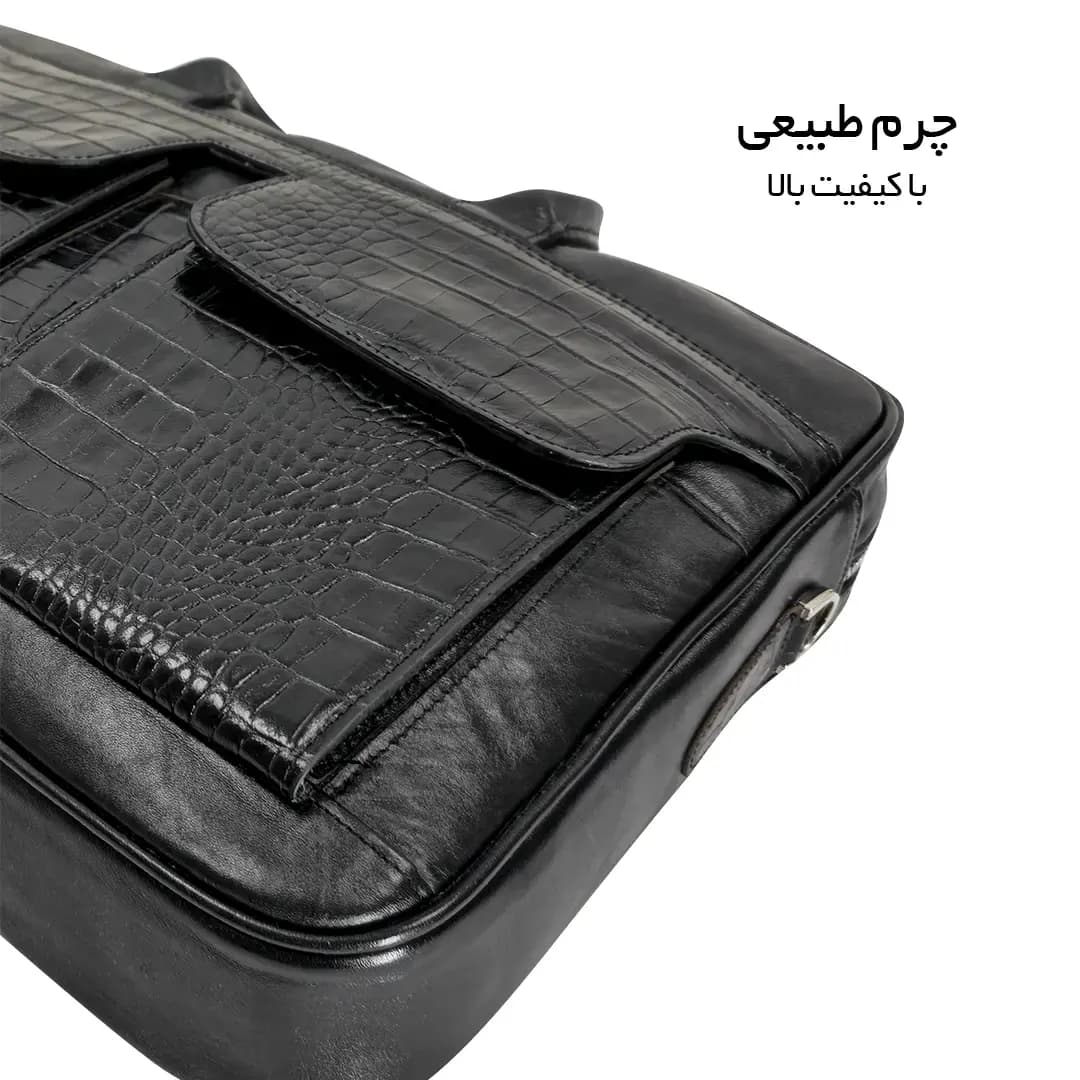 کیف اداری چرمی مایسا مدل My-1020 — تصویر ۸