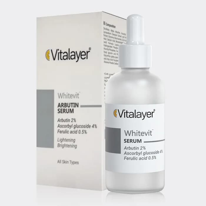 سرم ضد لک آربوتین وایت ویت ویتالیر Vitalayer Whitevit Arbutin Serum 30ml — تصویر ۵