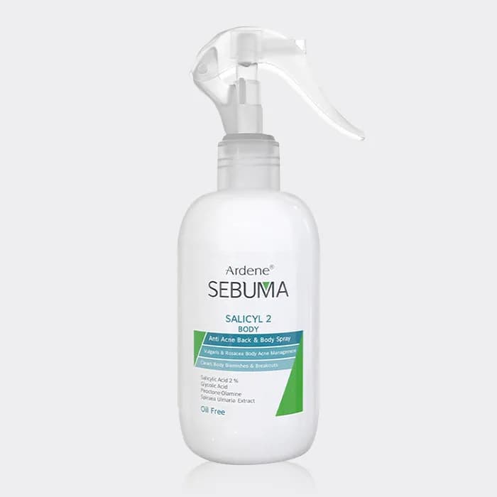 اسپری ضد جوش بدن آردن سبوما Ardene Sebuma Salicyl 2 Body 250g