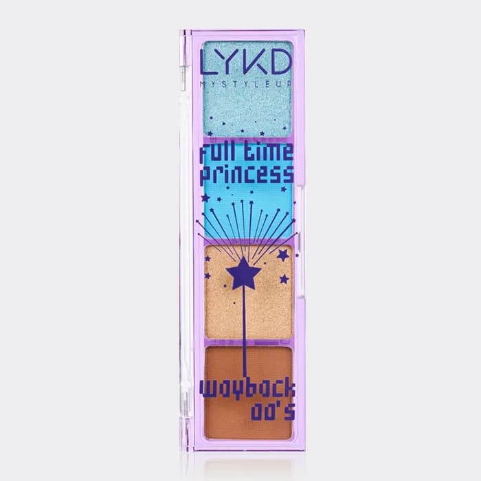 پالت سایه چشم فول تایم لیکد Lykd Full Time Princess Eye Shadow Palette 6gr — تصویر ۳