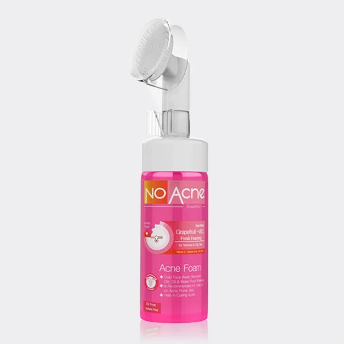 فوم شستشو براش دار گریپ فروت نوآکنه No Acne Grapefruit Vit C Fresh Foaming Face Wash 150ml