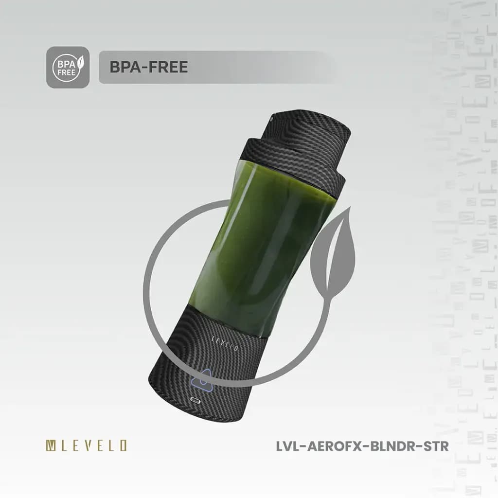 مخلوطکن قابل حمل Levelo مدل AeroFlex LVL-AEROFX-BLNDR-STR — تصویر ۱۲