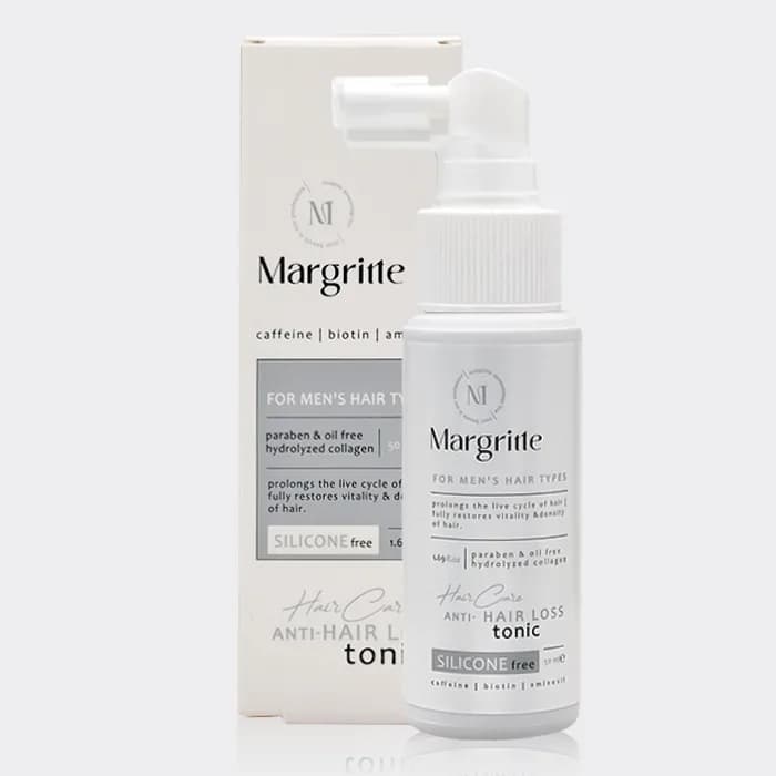 تونیک ضد ریزش مو آقایان مارگریت Margritte Anti Hair Loss Tonic 50ml — تصویر ۳