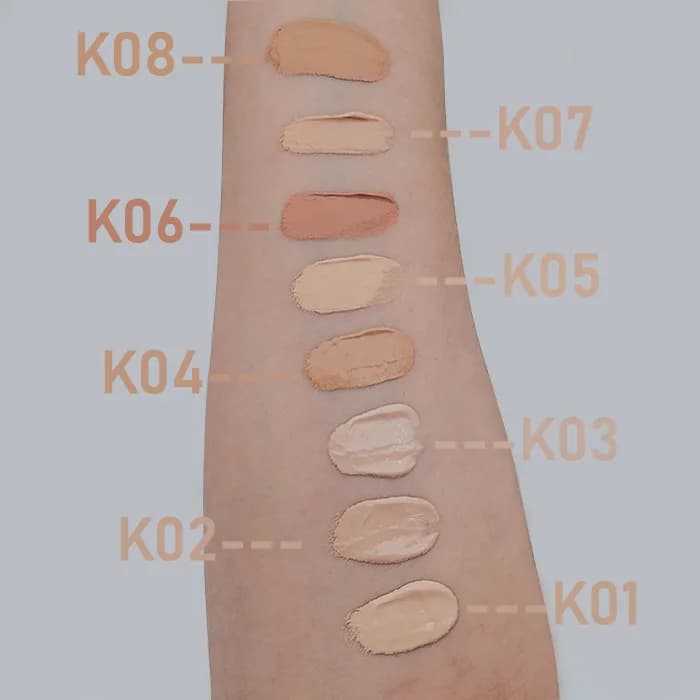 کرم پودر تیوپی مات کنسی Kenci Liquid Foundation SPF30 Matt Finish 30ml — تصویر ۳